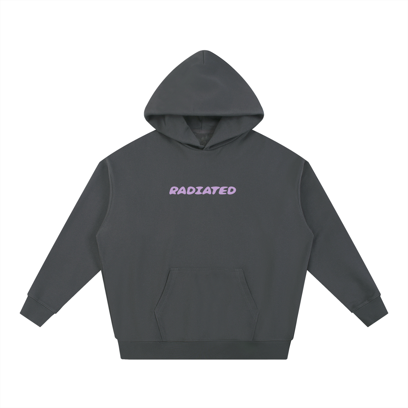 Bubble Hoodie - Grey / Pink
