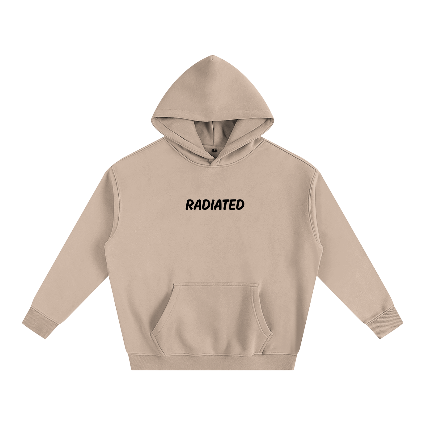 Default Blacked Out Fleeced Hoodie